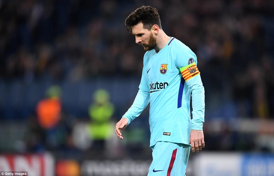 Barca thua thảm vì quá dựa dẫm vào Messi