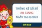 Thống kê xổ số An Giang ngày 16/3/2023 thứ 5 hôm nay