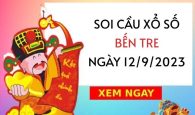 Soi cầu lô tô xổ số Bến Tre ngày 12/9/2023 thứ 3 hôm nay