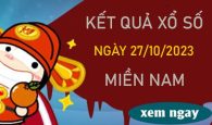 Thống kê XSMN 27/10/2023 hôm nay chốt số đẹp thứ 6