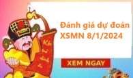 Đánh giá dự đoán XSMN 8/1/2024