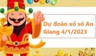 Dự đoán xổ số An Giang 4/1/2023