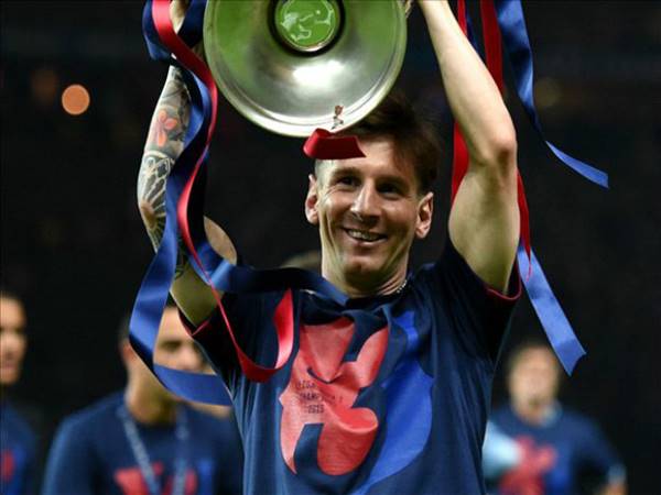 Messi vô địch C1 mấy lần?