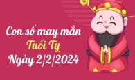 Con số may mắn tuổi Tỵ hôm nay ngày 2/2/2024