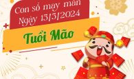 Con số may mắn tuổi Mão hôm nay ngày 15/5/2024