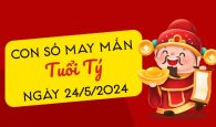 Con số may mắn tuổi Tý hôm nay ngày 24/5/2024