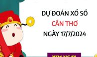 Dự đoán xổ số Cần Thơ ngày 17/7/2024 số vượng phát thứ 4