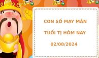 Con số may mắn tuổi Tị hôm nay 2/8/2024 tài lộc