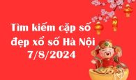 Tìm kiếm cặp số đẹp xổ số Hà Nội 7/8/2024