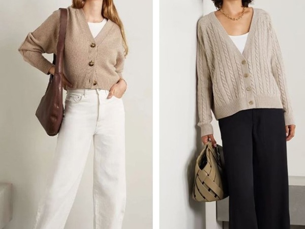 Cách phối đồ với áo cardigan độc đáo và thời thượng